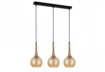 Подвесная люстра FAVERA Italux PND-42361-3-BRO-AMB