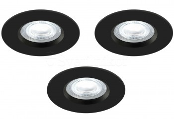 Точечный светильник DON Smart Color LED IP65 BK 3-set Nordlux 2210500003