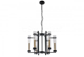 Подвесная люстра ASPEN Italux PND-31186-6A-BL