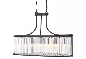 Подвесная люстра Victoria 5 bar Searchlight 8095-5BK