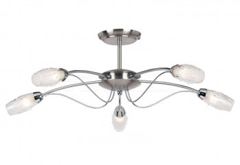 Потолочная люстра Mercury Endon 9009-5SC
