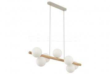 Підвісна люстра ESTERA 7 WOOD-light TK-Lighting 5905