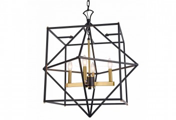 Подвесная люстра NASHVILLE 4 Cosmolight P04247BK AU