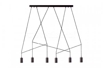 Люстра декоративная Nowodvorski IMBRIA black 6L 9675