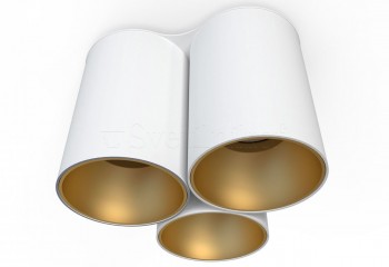 Точковий світильник EYE TONE 3 WH/GO Nowodvorski 7666