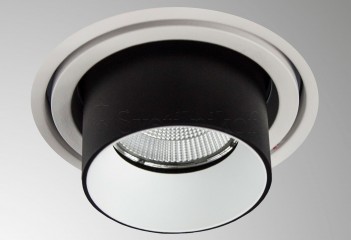 Точечный светильник PERISCOPE LED BK/WH Imperium Light 1910901.05.01