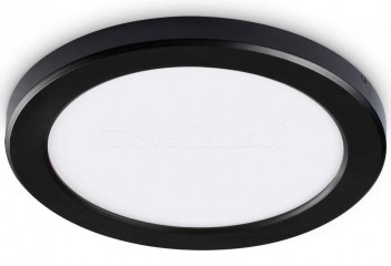 Плафон AURA LED 3000K R BK Ideal Lux 290775