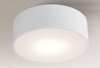 Плафон ZAMA LED 4000K R 7cm WH Shilo 8409