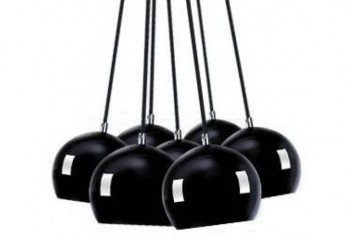 Підвісний світильник NOA 7 Azzardo PL-6084-BK/GD