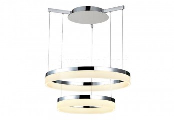 Подвесная люстра Zola 80/60 (chrome) Azzardo AZ2560