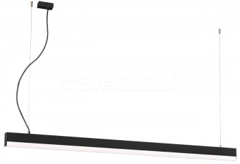 Лінійний світильник підвісний ARIA LED 4000K BK Viokef 3911-0018-4-B-N