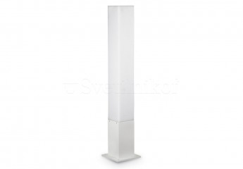 Вуличний стовбчик EDO OUTDOOR PT1 SQUARE BIANCO Ideal Lux 142999