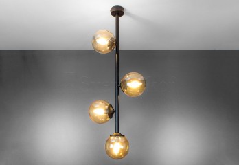 Потолочная люстра FROST BK/BR Imperium Light 262479.05.23