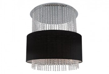 Подвесная люстра GLAMOUR ROUND Azzardo 101163R SP5BK/AZ1586