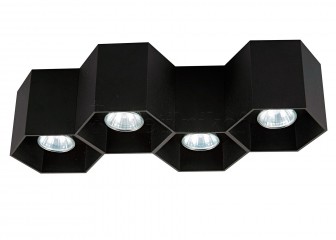 Точечный светильник ZumaLine POLYGON 20037-BK