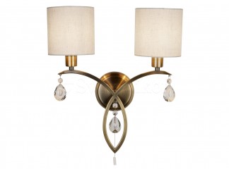 Бра Searchlight Alberto 1602-2AB