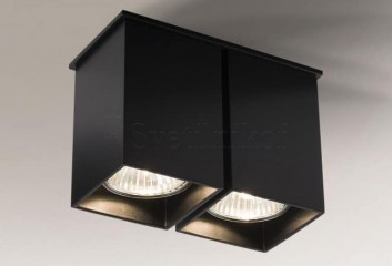 Точечный светильник TODA 2 9cm BK Shilo 1104