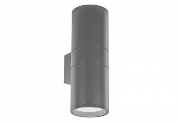 Уличное бра GUN AP2 BIG GRIGIO Ideal Lux 163604