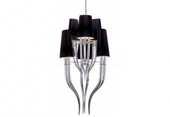 Підвісна люстра DIABLO Azzardo AD8074-3+3-BK