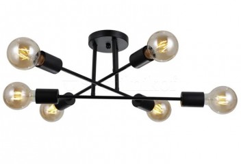 Потолочная люстра FORMIO Italux PND-4052-6-BL