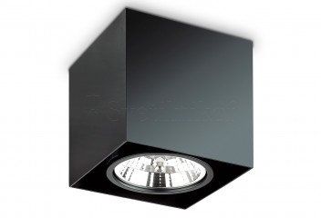 Точковий світильник MOOD PL1 BIG SQUARE BK Ideal Lux 243931