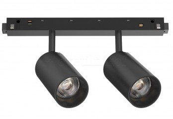 Трековый светильник EGO TRACK DOUBLE 16W 3000K BK Ideal Lux 257648