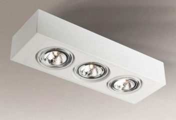 Точечный светильник UTO H 3 GU10 WH Shilo 7112