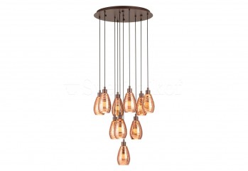 Подвесная люстра SIRACUSA 10 BR/CO Eglo 39509