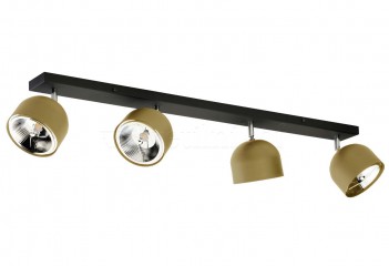 Спот ALTEA 4 BK/GO TK-Lighting 3427