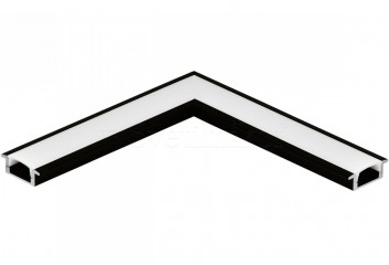 Кутове з'єднання для профіля RECESSED 1 BK Eglo 98986