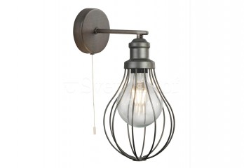 Настенный светильник Balloon Cage 1 Searchlight 1380PW