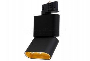 Трековий світильник MARVEL BK/GO Maxlight S0002