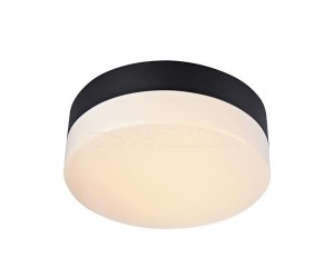 Стельовий плафон світлодіодний MARKSLOJD DEMAN Black 28 106571