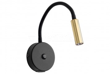 Бра LAGOS G9 USB BK/GO TK-Lighting 10201