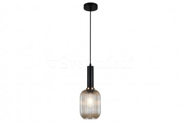Підвісний світильник ANTIOLA Italux PND-5588-1M-BK+AMB