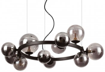 Підвісна люстра PERLAGE 11 BK Ideal Lux 271392