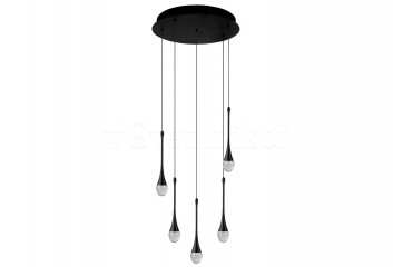 Подвесная люстра DALMA LED 5 BK Azzardo AZ6007