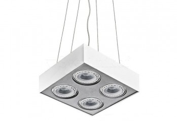 Точечный светильник PAULO 4-P LED Azzardo GM5400-7W-DIM-WH/ALU