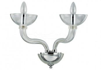 Бра CASANOVA AP2 TRASPARENTE Ideal Lux 116600