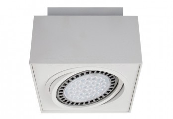 Точковий світильник BOXY CL 1 SPOT Zumaline 20074-WH
