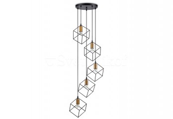Підвісна люстра ICE SP5 BK Ideal Lux 237664