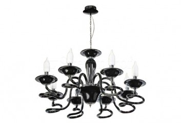 Люстра Azzardo BOLTON 8 BLACK AZ0848