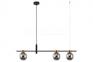 Подвесная люстра BLETTER Italux PND-5225-3-BK-SG