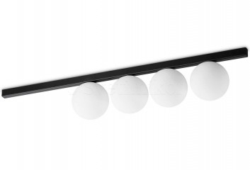 Стельова люстра BINOMIO 4 BK Ideal Lux 310688