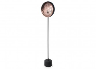 Торшер ZumaLine HIVE FL-16026-BK+BRCP