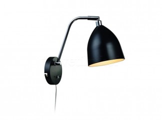 Настенный светильник MARKSLOJD FREDRIKSHAMN Black 105027