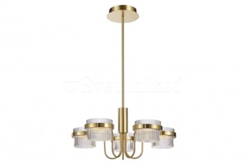 Подвесная люстра TIARA LED Italux PND-77362-5-40W-GD