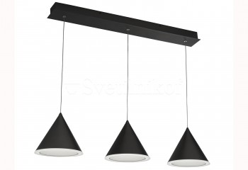 Підвісна люстра CONICAL LED Searchlight 6483-3BK