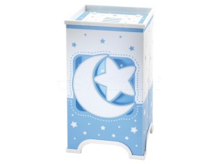 Детская настольная лампа Dalber Moon Blue 63230T