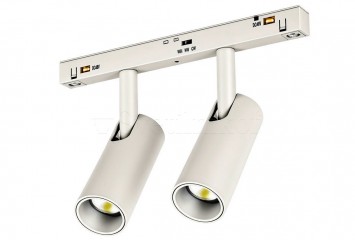 Магнітний трековий світильник ALFA NIKO 2х7W CCT SWITCH DIM WH Azzardo AZ6515